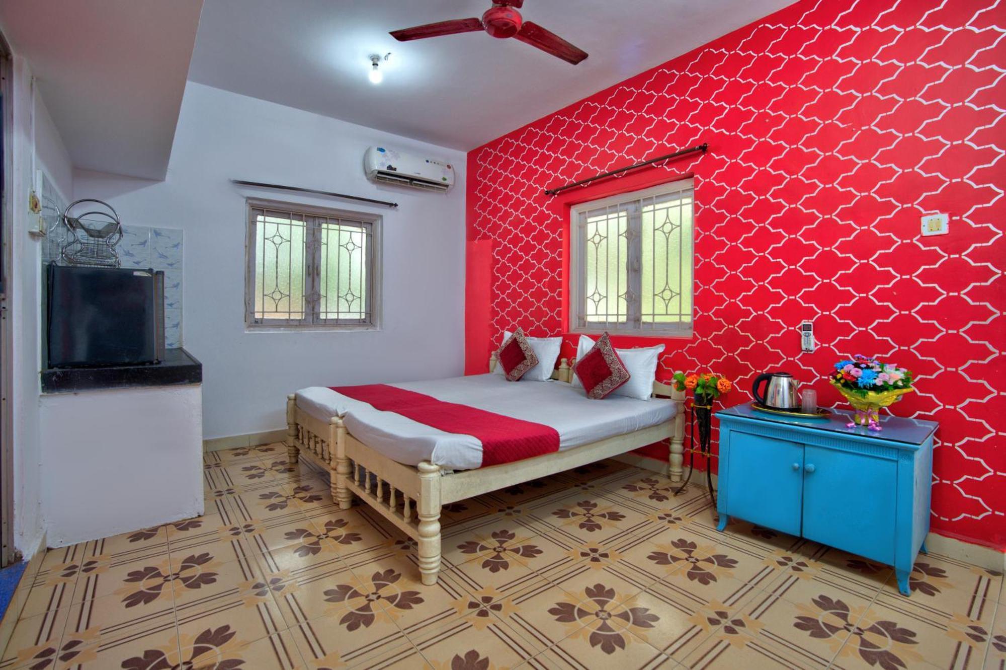 Oceanic Pearl Beach Guest House Calangute Exteriör bild